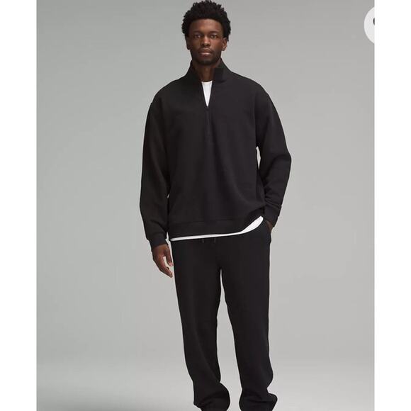 Authentic lululemon Steady State Half Zip Black XS . NWT - Picture 1 of 7
